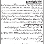 Jobs in Universities & Boards Department For Vice Chancellor 2021