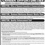 Jobs in University of Karachi For Directors in Karachi 2021