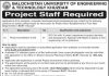 Balochistan University of Engineering & Technology Job 2021 For Project Coordinator Civil