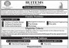 Jobs in Balochistan University of Information Technology Engineering & Management Sciences BUITEMS 2021