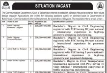Jobs in Communication Department For Management Staff 2021