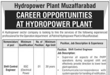 Hyower Sector Company Job 2021 For Shift Control Engineer