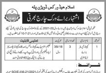 Islam Head Works Division Pala Bahawalpur Jobs 2021