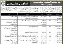 Join KPK Emergency Service Rescue 1122 Jobs 2021 via ETEA