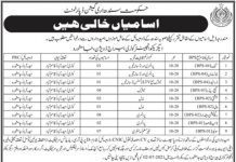 Jobs in Kotri Barrage Division Jamshoro 2021