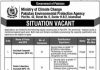 Jobs in Ministry of Climate Change Islamabad 2021
