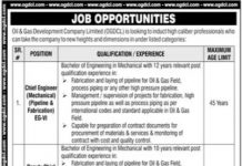 Oil and Gas Development Company Limited OGDCL Jobs 2021