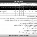 Pak Army 30 Military Dental Center Peshawar KPK Job 2021