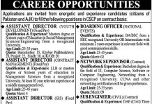 Pakistan Community Sports Council Jobs 2021 In Islamabad