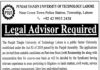 Jobs in Punjab Tianjin University of Technology For Legal Advisor 2021