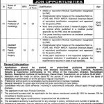 Jobs in Rawalpindi Institute of Cardiology in Rawalpindi 2021