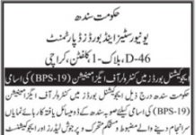 Universities & Boards Department Jobs 2021 For Controller of Examinations