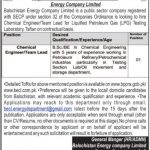 Balochistan Energy Company Limited BECL Job 2021