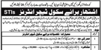 Punjab School Education Department Jobs 2021
