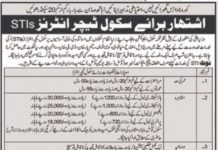School Education Department Jobs 2021 For School Teacher Internees