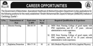 Specialized Healthcare & Medical Education Department Walk In Interviews 2021