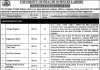 University of Health Sciences Jobs 2021 In Lahore