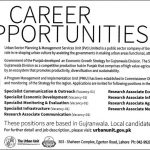Urban Sector Planning & Management Services Unit Jobs 2021 In Gujranwala