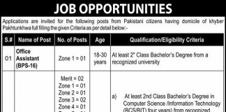 Wildlife Division Jobs 2021 In Peshawar KPK Via HTS