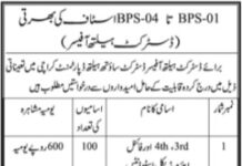 District Health Office Jobs 2021 In Karachi South