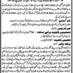 Government Graduate College For Women Jobs 2021 In Lahore