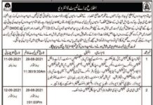 Health Department Walk In Tests & Interviews 2021