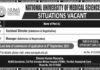 National University of Medical Sciences NUMS Jobs 2021 In Rawalpindi Cantt