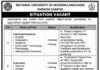 National University of Modern Languages NUML Karachi Campus Jobs 2021