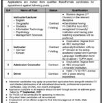 National University of Modern Languages NUML Karachi Campus Jobs 2021