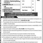 OGDCL Internship Program 2021 Through NTS