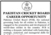 Pakistan Cricket Board PCB Job 2021 For Manager Electrical