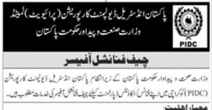 Pakistan Industrial Development Corporation PIDC Karachi Jobs 2021