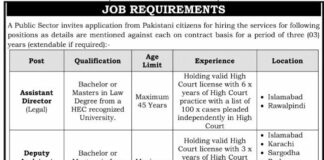 Public Sector Organization Jobs 2021 For Management Staff