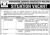 Bahauddin Zakariya University BZU Jobs 2021 In Multan