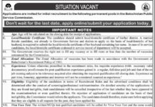 Public Services Commission BPSC Jobs 2021