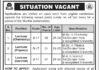 Lecturer Jobs In Turbat 2021