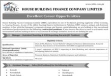 House Building Finance Company Jobs 2021