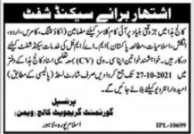 Government College Jobs 2021 in Lahore