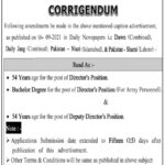 Director & Deputy Director Jobs 2021