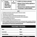 Faculty jobs at Educational Institutes 2021