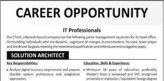 Human Resource Solution IT Jobs 2021