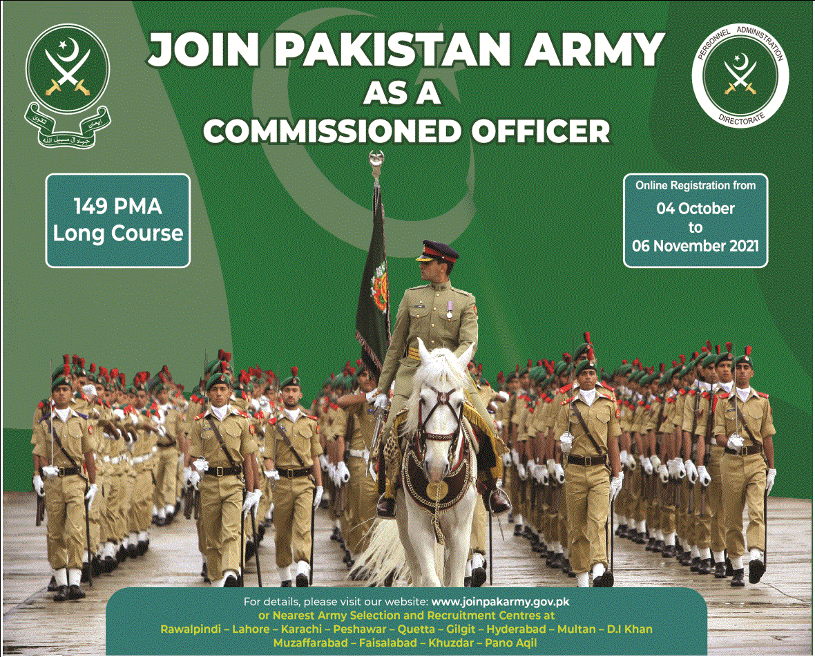 Pak Army Jobs 2021