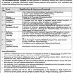 Lady Reading Hospital MTI Jobs 2021