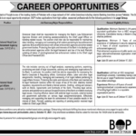 Bank Of Punjab Lahore Jobs 2021