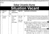 Management jobs at Kohsar University 2021