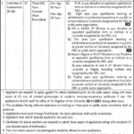 Management jobs at Kohsar University 2021