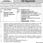 Ministry of IT Jobs in Islamabad