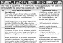 Nursing and Finance Director jobs 2021