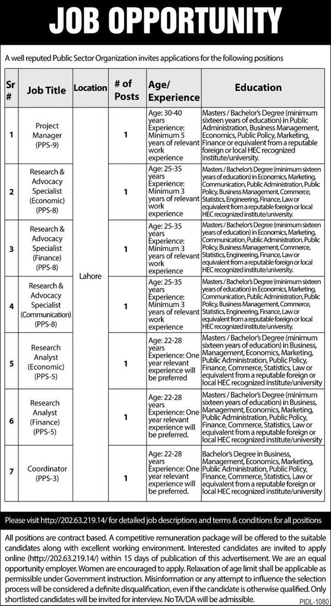 Research and Management jobs 2021