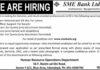 SME Bank Islamabad Jobs 2021